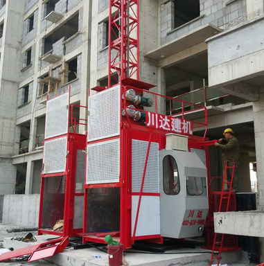 河南川達施工升降機租賃時要做好哪些檢查？